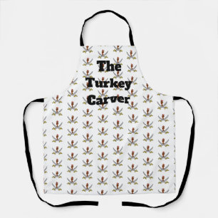 The Turkey Carver Thanksgiving Apron