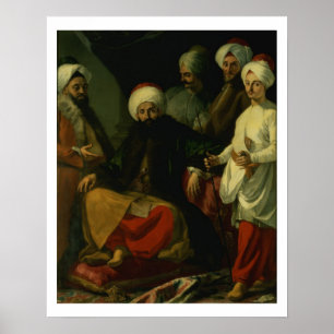 The Turkish Ambassador and his Entourage at the Co Poster