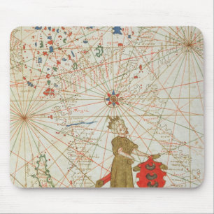 The Turkish Empire, from a nautical atlas, 1646 Mouse Mat