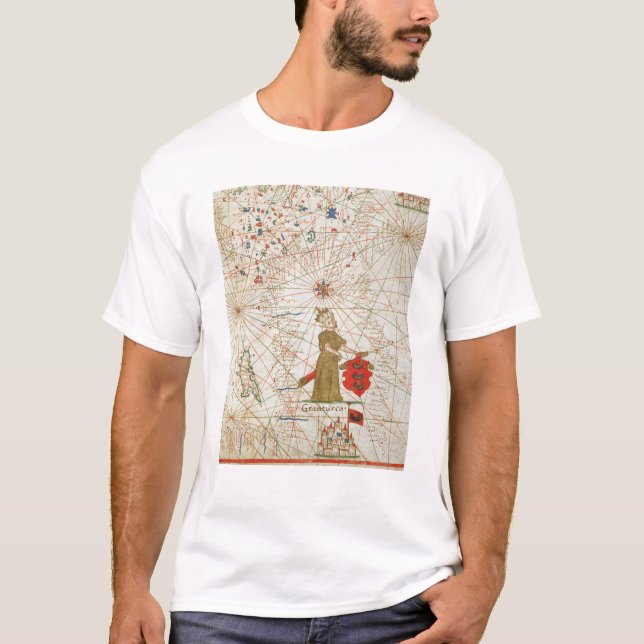 The Turkish Empire, from a nautical atlas, 1646 T-Shirt (Front)