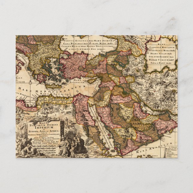 The Turkish Empire Postcard (Front)