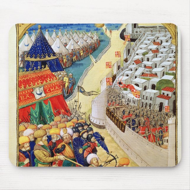 The Turkish forces preparing for battle Mouse Mat (Front)