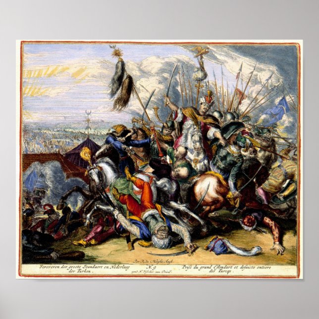 The Turkish Siege of Vienna 1683 Poster (Front)