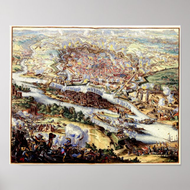 The Turkish Siege of Vienna 1863 Poster (Front)