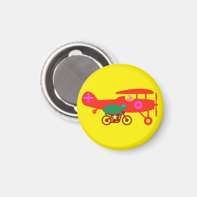 The Turtle and the Hare Magnet (Front/Back)