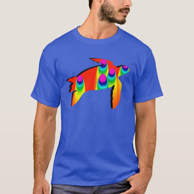 THE TURTLE RAINBOW T-Shirt (Front)