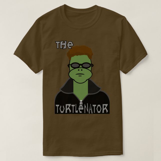The Turtlenator T-Shirt (Design Front)