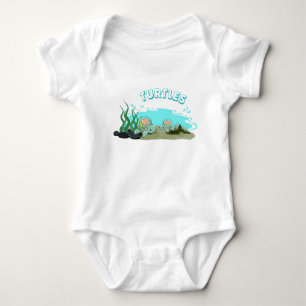 The Turtles Baby Bodysuit