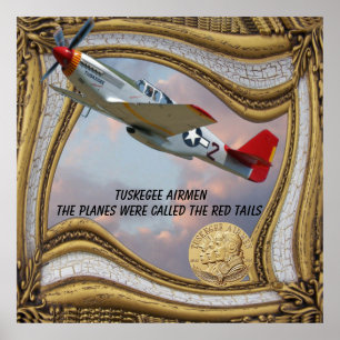 The Tuskegee Airmen-RED TAILS     Poster