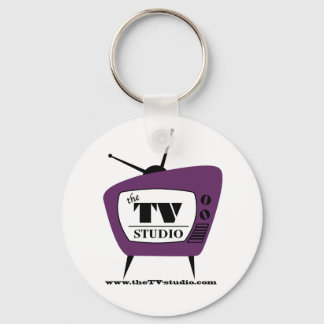 The TV Studio keychain. Key Ring