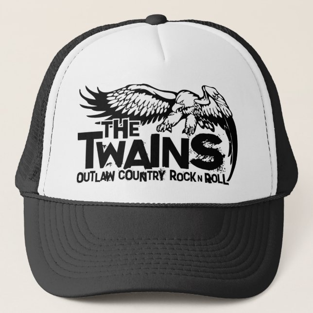 The TWAINS Screamin' Eagle Trucker Hat! Trucker Hat (Front)