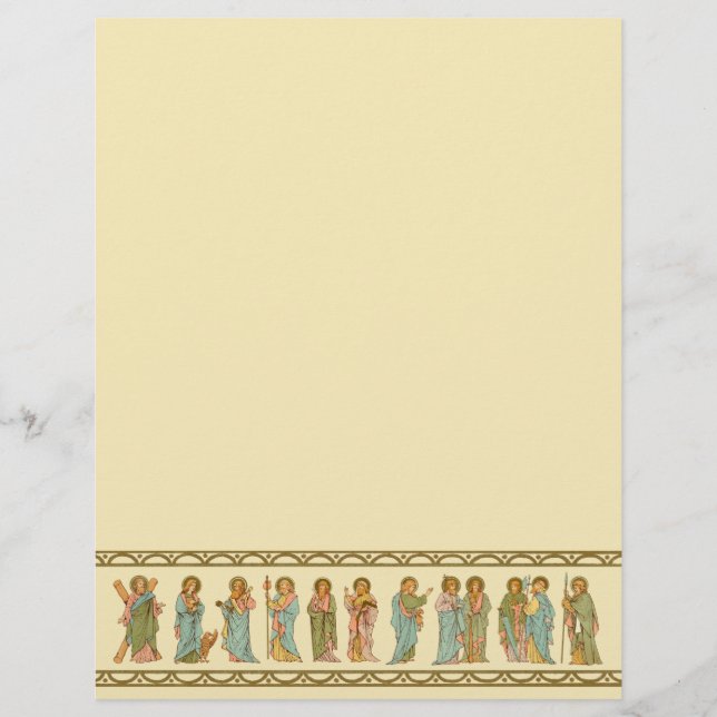 The Twelve Apostles (RLS 20a, Sheet B) Stationery (Front)