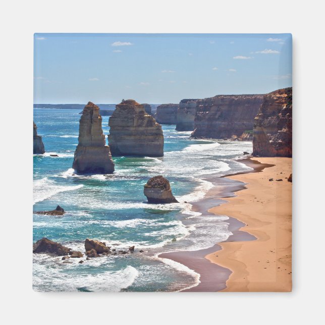 The Twelve Apostles, Victoria, Australia Magnet (Front)