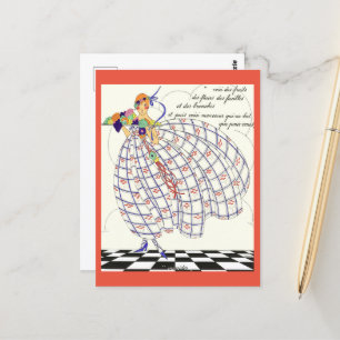 The Twelve Months of the Year: Messidor Postcard