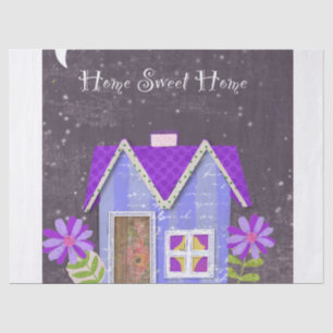 The Twilight Garden (Periwinkle & Indigo) Tissue Paper