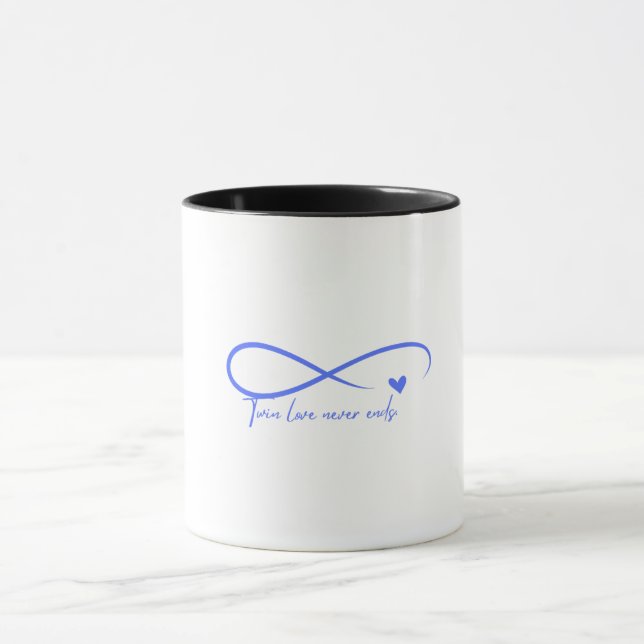 The Twin Bond Never Ends Mug (Center)