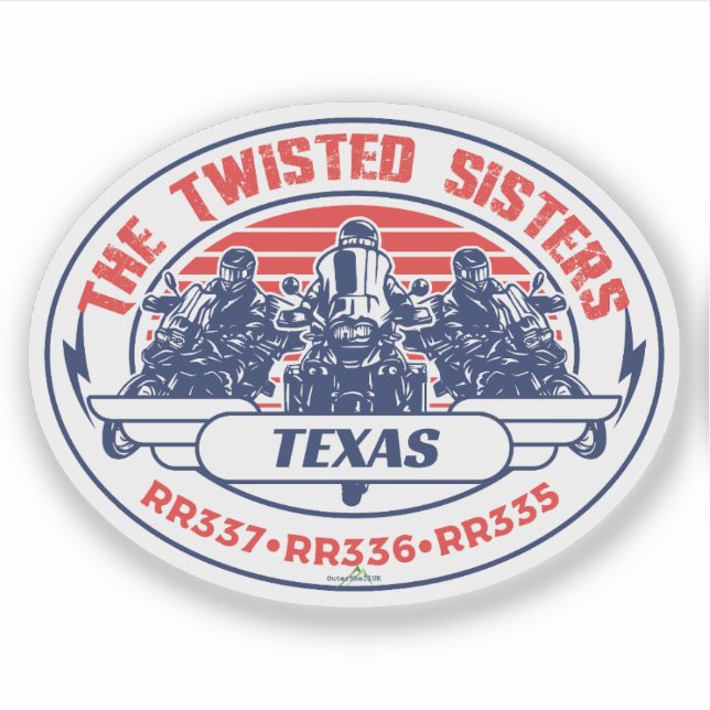 The Twisted Sisters Texas USA Motorcycle 01 (Front)
