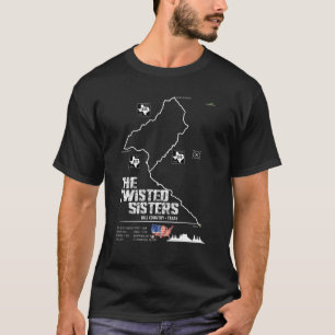 The Twisted Sisters Texas USA Motorcycle 02t T-Shirt