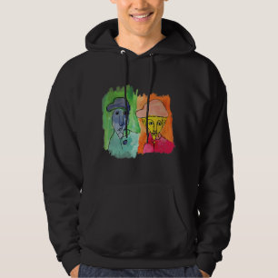 The Two Brothers Abstract Surrealism Painter T  Hoodie