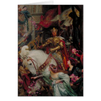 The Two Crowns by Sir Frank Bernard Dicksee