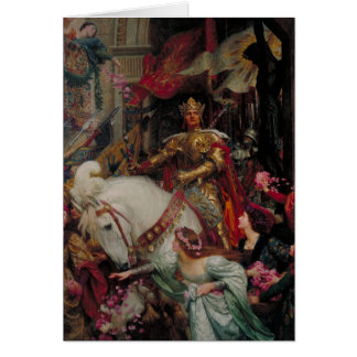 The Two Crowns by Sir Frank Bernard Dicksee