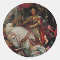 The Two Crowns by Sir Frank Bernard Dicksee