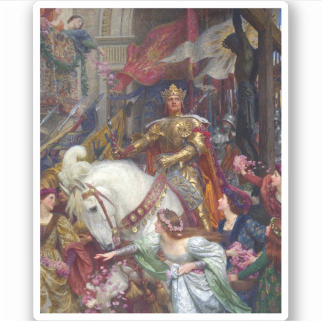 The Two Crowns c. 1900 by Sir Frank Dicksee (Front)