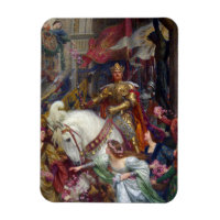 The Two Crowns c. 1900 by Sir Frank Dicksee