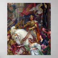 The Two Crowns c. 1900 by Sir Frank Dicksee