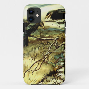 The Two Crows or Twa Corbies Makin A Mane iPhone 11 Case