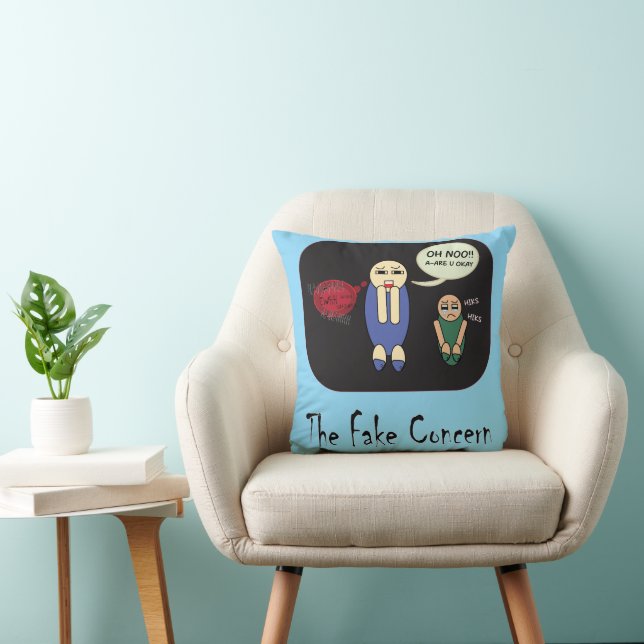 The Two-Faced Apology Cushion (Chair)