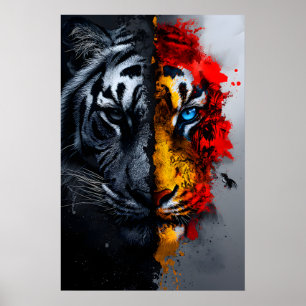 The Two Faces of the Tiger Poster