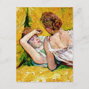 The Two Friends by Henri de Toulouse-Lautrec Postcard