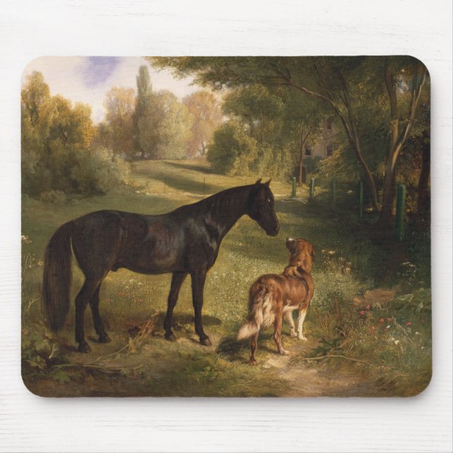 The two friends mouse mat (Front)