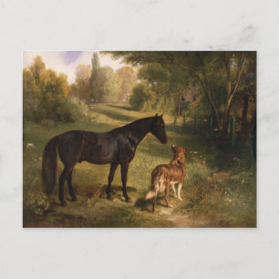 The two friends postcard