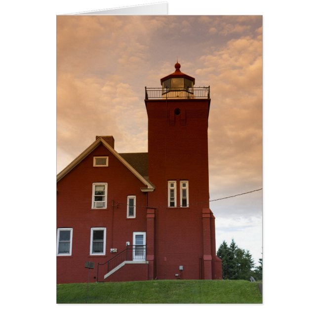 The Two Harbours Lighthouse overlooking Agate Bay (Front)