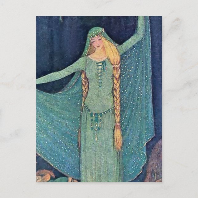 “The Two Kings Children” by Elenore Abbott Postcard (Front)