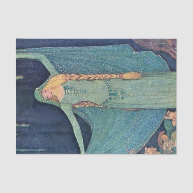 “The Two Kings Children” by Elenore Abbott Tissue Paper (Front)