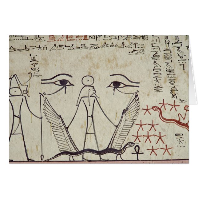 The two mystical eyes, from the Tomb of (Front Horizontal)