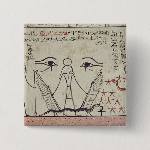 The two mystical eyes, from the Tomb of 15 Cm Square Badge