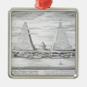 The Two Pyramids of Moeris, King of Egypt and his Metal Tree Decoration