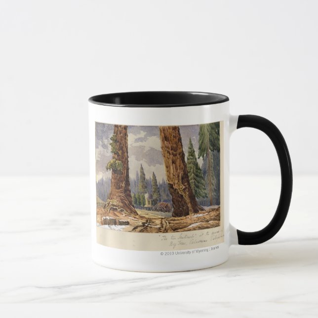 The Two Sentinels, at the Grove of Big Trees Mug (Right)