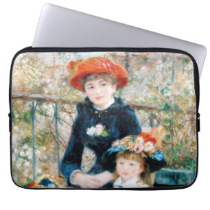 The Two Sisters, On the Terrace Auguste Renoir Laptop Sleeve