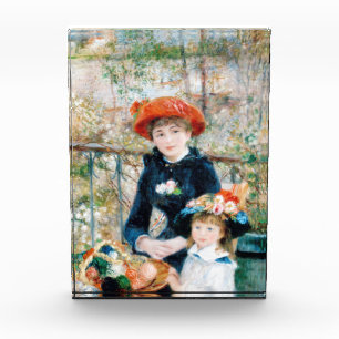 The Two Sisters, On the Terrace Auguste Renoir Photo Block