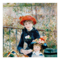 The Two Sisters, On the Terrace Auguste Renoir
