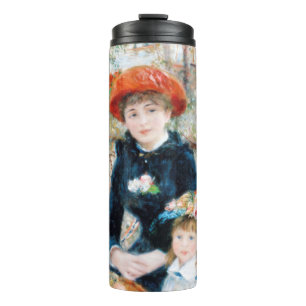 The Two Sisters, On the Terrace Auguste Renoir Thermal Tumbler