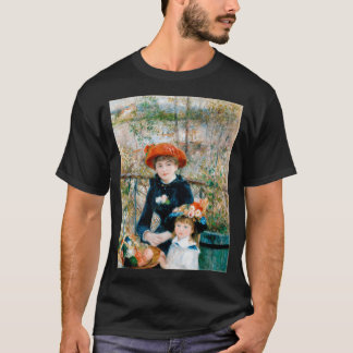 The Two Sisters On The Terrace by PierreAuguste Re T-Shirt