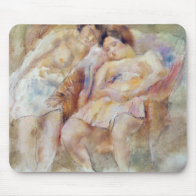 The Two Sleepers Mouse Mat (Front)