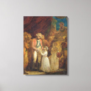 The Two Sons of Tipu Sahib, Sultan of Mysore, Bein Canvas Print