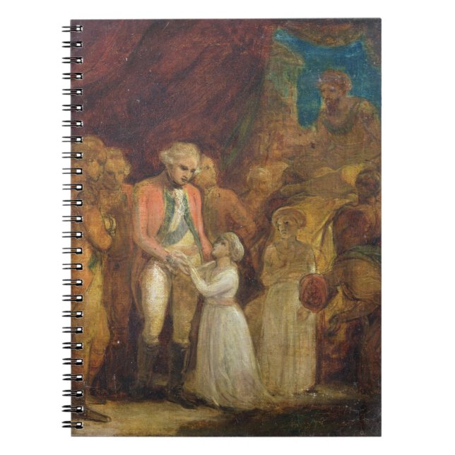 The Two Sons of Tipu Sahib, Sultan of Mysore, Bein Notebook (Front)